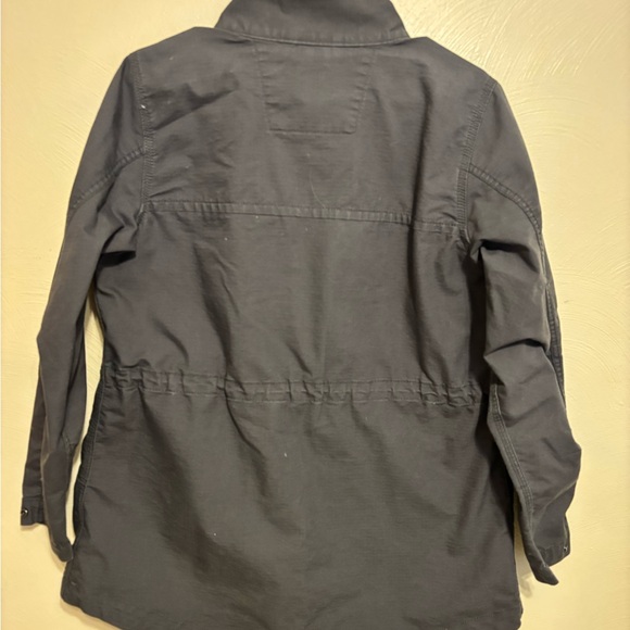 Carhartt Women Gray Utility Field Jacket Snap Zip Lightweight M 8/10 - Picture 10 of 10